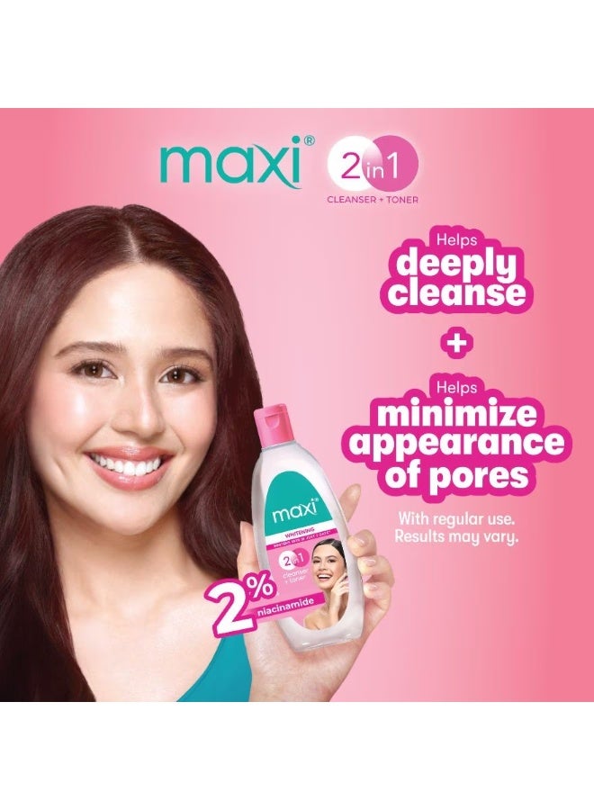 ماكسي غسول ومنظف مبيض + تونر 135 مل - Image 3